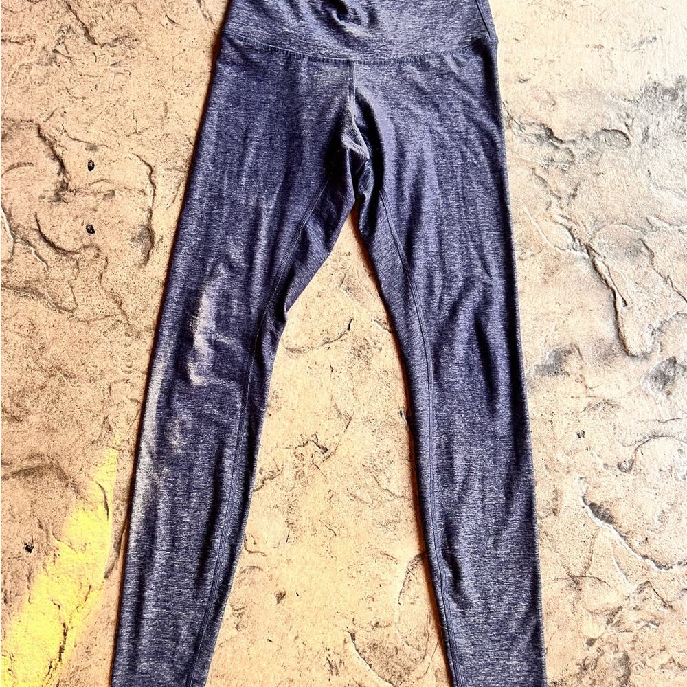 Lululemon Leggings Size 4 Blue Heather
